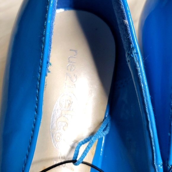 Rue21 Sky blue heels M 7/8 NWT - Picture 3 of 9
